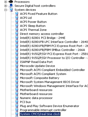 System Devices